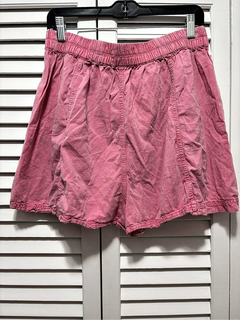 Free People We The Free Luna Pull-On Pink Athletic Shorts